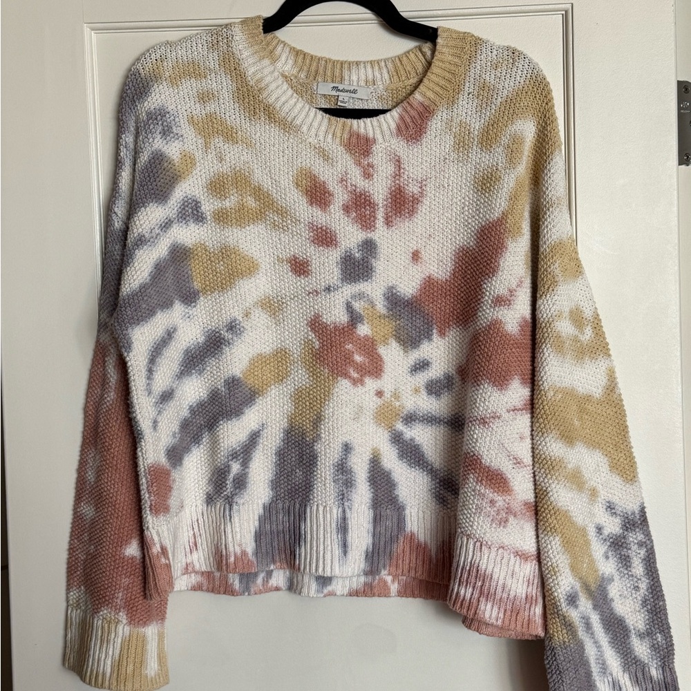 Madewell Tie Dye Sweater
